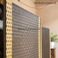 Sketsel Pemisah Ruangan Rotan sintetis Lipat Tinggi 170cm 2-4 pintu. 
