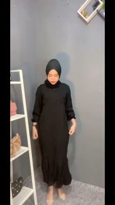 Vest Brukat Malika Korean Muslim Tali samping super Jumbo Lingkar Dada 120