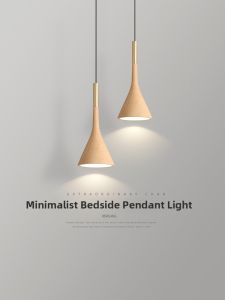 FANZHEN | Retro Creative Simple Bedside Pendant Light