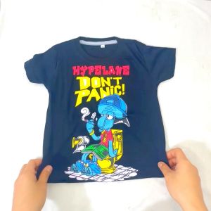 Baju Kaos Distro Anak Laki Laki Keren Import 1 - 10 Tahun Karakter Spongebob - Hypelane Kids