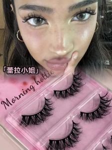 Morning Hottie New Arrival Lila Miss American Barbie 3D Furry Mixed Curling False Eyelashes Thickening Waterproof Antibacterial