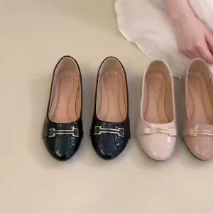 【SY.SHOP】 New Fashion Women Doll Shoes Office Flat Shoes Daily Loafer SAK 610