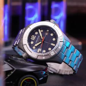 FeelNever Profession Dive Sport Mechanical Watches 316L Stainless Steel Sapphire Crystal 50Bar Auto Date Wristwatch reloj hombre