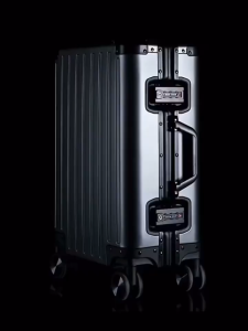 กระเป๋าเดินทางโลหะ Groce กระเป๋าเดินทางอลูมิเนียมแมกนีเซียมอัลลอยด์ ขนาด 20 นิ้ว ล้อสากล กระเป๋าเดินทางโลหะ กล่องเก็บของเดินทาง กล่องเก็บของแบบพกพา กระเป๋าเดินทางที่มีรหัสผ่าน กระเป๋าเดินทางอลูมิเนียม กล่องเดินทาง ชุดของขวัญ ลูกบาศก์บรรจุ