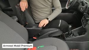 Armrest Box Mobil 7 USB Port Charger + LED Mazda CX3 CX-3 2015 & Up