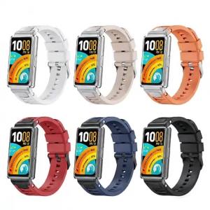 Business Silicone Strap For Huawei Band 11/11 Pro Sport Replacement Correa For Huawei Band 11 Pro Men Women Bracelet Accessories