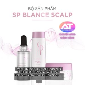 Dầu Gội Wella SP Balance Scalp Cho Da Đầu Nhạy Cảm Giảm Gãy Rụng Và Cân Bằng Độ Ẩm