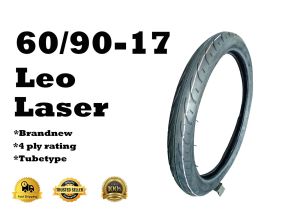 60/90-17 LEO LASER 4 PLY TUBETYPE LEO TIRE BRANDNEW