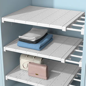 Adjustable No Nail Storage Shelf