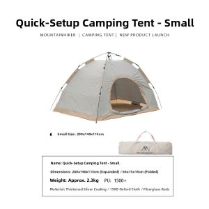 Mountainhiker | UV Protection Waterproof Pop Up Tent