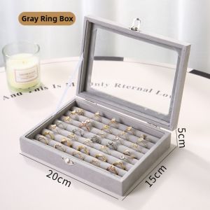 Transparent Display Jewelry Storage Box