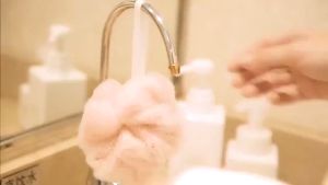 [QUÀ TẶNG] Bông tắm tròn vải lưới mềm cao cấp siêu kỳ cọ tẩy da chết
