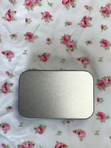 Hộp Thiếc Hình Chữ Nhật Mini Bằng Kim Loại Đa Năng Hộp Đựng Đồ Trang Điểm Kẹo Trang Sức Thuốc Đồ Linh Tinh Tiện Mang Theo