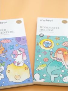 SG Ready Stock Mideer Pocket Watercolor Painting Book Including Pigment Goodie bag kids birthday gift