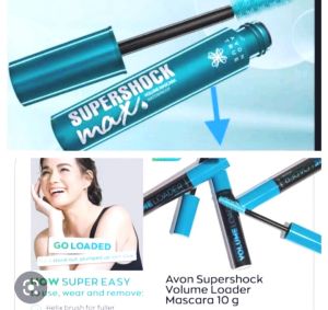 AVON SUPER SHOCK VOLUME LOADER MASCARA 10G
