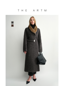 Detachable Collar Wool Coat