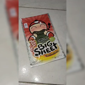 RUMPUT LAUT CRISPI TAOKAE NOI SPICY peda merah big sheet tao kae noi taokaenoi
