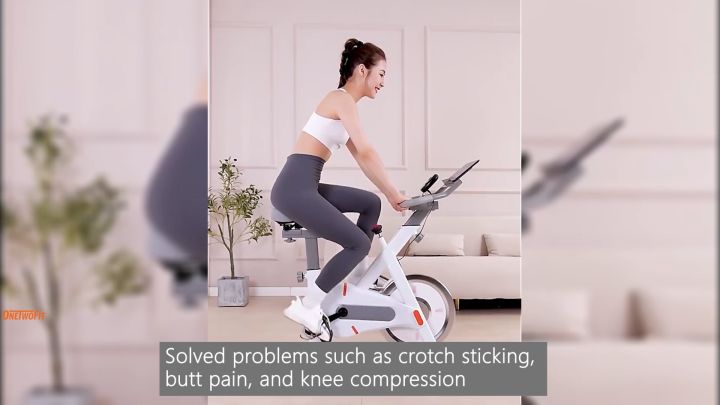 Stationary Bike Indoor Aerobic Exercise OneTwoFit Spinning Bike
