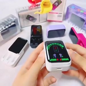 ใหม่ KT15 TWS ชุดหูฟังสเตอริโอไร้สาย Bluetooth 5.3 พร้อมเคสชาร์จหน้าจอดิจิตอลสําหรับเล่นเกมชุดหูฟังบลูทู ธ