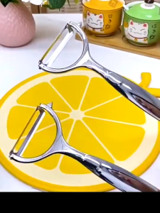มีดปอกเปลือก ที่ปอกเปลือก ที่ปอกผลไม้ สแตนเลสแท้304 ฟู้ดเกรด แข็งแรงทนทาน Peeling Knife Fruit Peeler