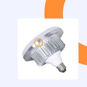 300W LED Light Bulb Bi-Color 3000K-6000K Photography Lamp Bulb With Remote Control