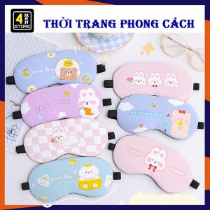Bịt Mắt Che Mắt Ngủ Có Túi Gel Massage Làm Dịu Mắt Hình Thú Cute / Đồ bịt mắt ngủ bảo vệ mắt có túi giải nhiệt làm mát mắt giảm bớt căng thẳng