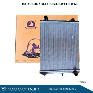 13076 ISUZU GIGA MAX 6UZ1 6WF1 6WG1 RADIATOR ASSEMBLY M/T 870x708x56mm PA56 2ROWS 1-21410-818-1/2/3