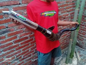 Knalpot Fizr Fiz r F1zr Force1 model kolong Kobra by KBRS RACING