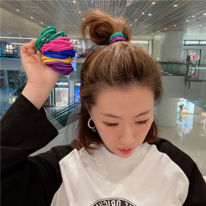 INS Dongdaemun Same Product Candy Elastic Thick Hair Rubber Band