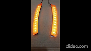 Front LED Side Marker Light Car wheel eyebrow LED Side Fender Light