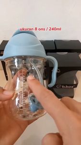 B.Box PPSU Sippy Cup Straw Bottle Botol Minum Anak Bayi dengan Sedotan
