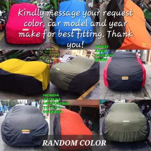 CAR COVER HATCHBACK FORD FIESTA FOCUS SPARK MIRAGE CITY WIGO JAZZ YARIS VELOSTER RIO PICANTO EON BRIO ALTO SWIFT HONDA i10 CELERIO S-PRESSO MINI COOPER