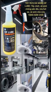 Combo Rửa Sên Dưỡng Sên Vệ Sinh Nhông Sên Dĩa Tại Nhà (Dưỡng Sên BZ+Tẩy Đa Nằng HP Lube 500ml)