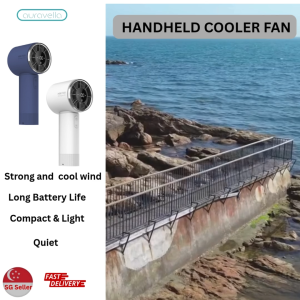 Portable Rechargeable Mini Fan with Strong Wind & Quiet Operation - Compact Handheld Air Cooler