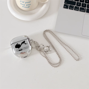 Fully Enclosed Electroplated Silicone Protective Case for Bose QC Noise Cancelling Earbuds Ultra III And Doctor Great Shark III Generations