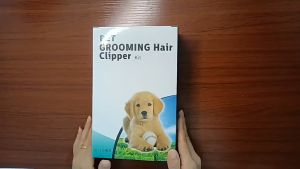 Tông đơ cạo cắt lông cho chó mèo Hàng Full Box - Kèm 8 phụ kiện - Bảo hành uy tín