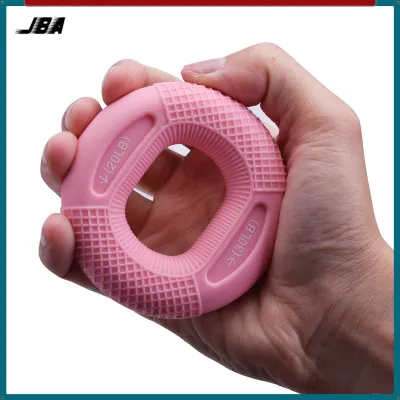 JBA Grip Ring 20-80lbs Double-Side Resistance 4-in-1 Multifunctional Gripper Durable Non Slip Hand Strength Trainer Silica Gel Ultra Light 握力圈