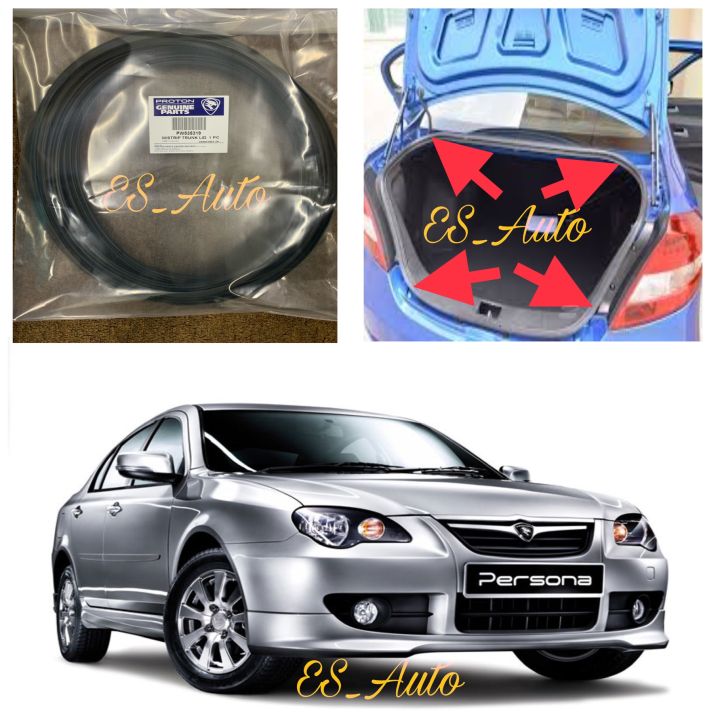 *ORIGINAL PROTON PERSONA OLD MODEL REAR BONNET TRUNK LID BOOT RUBBER / BELAKANG BONET GETAH PW835319