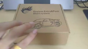 COD VSTM Car Push Start System Keyless Keamanan Mobil Canggih  Entry RFID Alarm Anti Theft Mobil - 902A