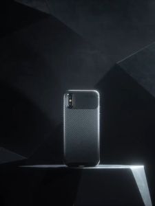 Case Xiaomi POCO C75 4G 5G Autofocus Synthetic Silicon Fiber Softcase TPU Carbon