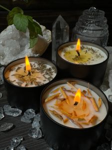 Handmade Cedar Sage Candle Natural Plant Home Fragrance Indoor Purification Original Handmade Aromatherapy Candle for Home Decor