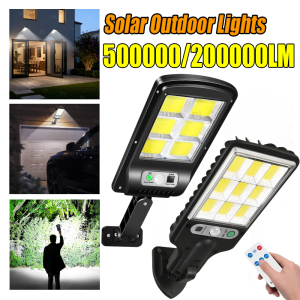 200000/500000LM Outdoor Solar Led Lights Outdoor Portable Lamp Smart Sensor Yard Garden Decor Solar Patio Light Home Decorations