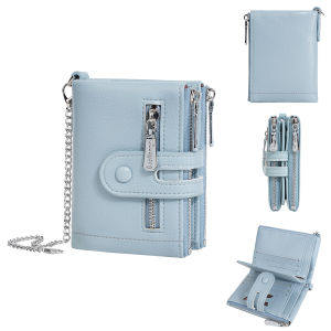 New Women Wallets Short Card Holder Top Quality Female Zipper Purse Big Capacity Coin Bag Card Holder Womens Money Clips