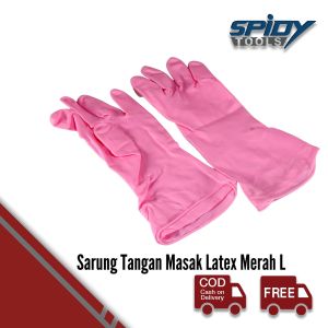Spidy Sarung Tangan Masak Latex Perlindungan Kulit Sensitif Bekerja Di Rumah Kebon