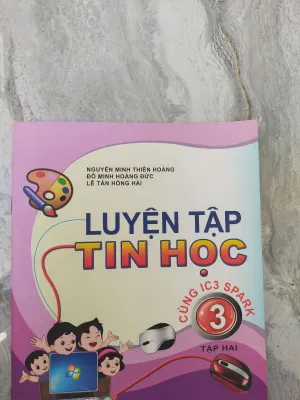 Bao Nhãn Sách Kèm + Luyện Tập Tin Học Lớp 3