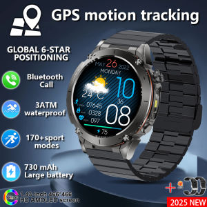 New T-Rex 3 Ultra GPS Outdoor Sport Smartwatch Men AMOLED Display Altimeter 730mAh Bluetooth Call 10ATM Waterproof Smart Watch