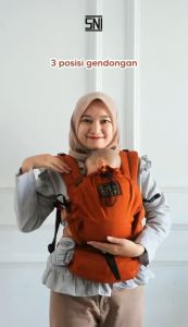 Cuddle Me Levana Carrier SSC Promo Cuddleme Gendongan Bayi Mshape Baru lahir Balita Depan Kangguru