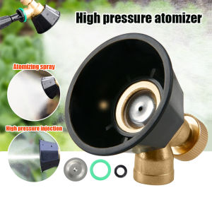 Agricultural Atomization Adjustable Nozzle Garden Alloy Black Cyclone Nozzle
