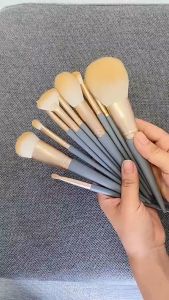 BEIKOTT เซ็ตแปรงแต่งหน้า เเปรงเเต่งหน้า แปรงอายแชโดว์ แปรงปัดแก้ม ชุดแปรงแต่งหน้า ขนนุ่ม คุณภาพสูง 5/7/8/10/13ชิ้น ร้านไทย เตรียมจัดส่งสินค้า