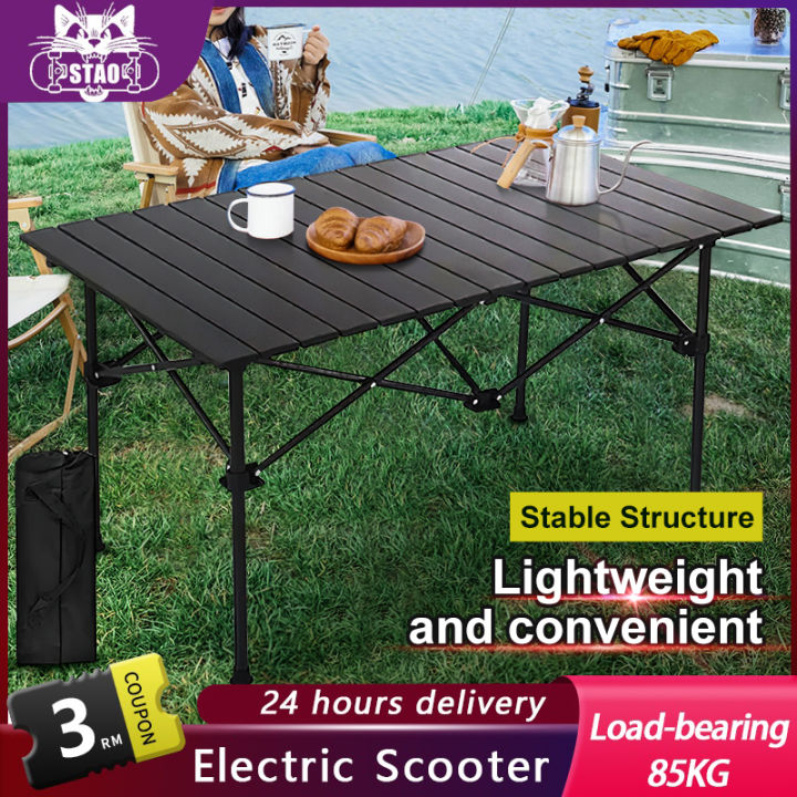 SPORT Aluminum Folding Table Camping Portable BBQ Picnic Table Foldable